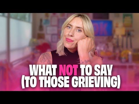 Видео: Просто сделайте то, что вы можете и будете делать, для тех, кто скорбит.