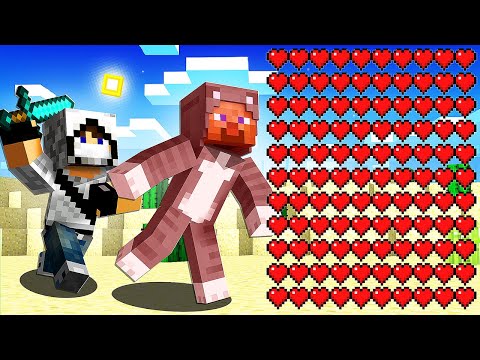 Видео: Майнкрафт, но КОГДА Меня БЬЮТ я Получаю 1 ХП.. (Грифер Шоу)
