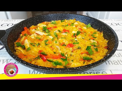 Видео: Красная чечевица с курицей на сковороде. Лучшая каша из чечевицы на каждый день