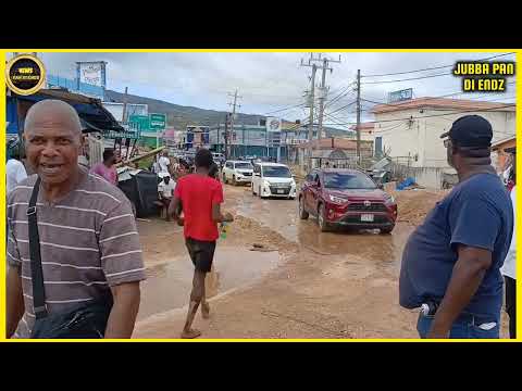 Видео: Ураган Мелисса разрушил Санта-Круз Сент-Элизабет (часть первая)
