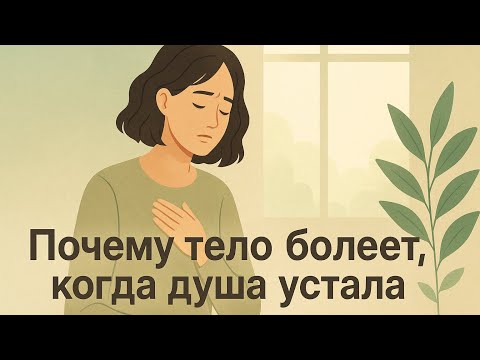 Видео: ПОЧЕМУ ТЕЛО БОЛЕЕТЬ, КОГДА ДУША УСТАЛА #здоровье #психология 