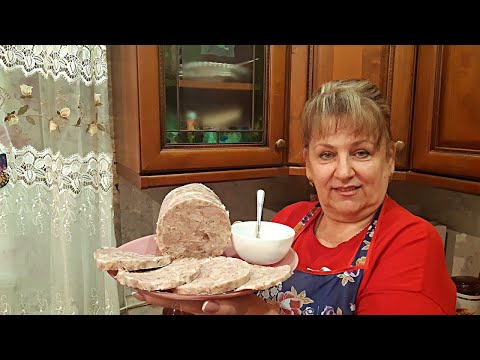 Видео: Кладу мясо из рульки в бутылку - получаю КОЛБАСУ (ЗЕЛЬЦ). Дёшево, вкусно!