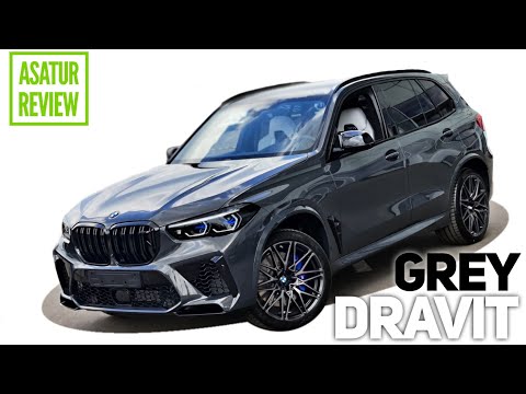 Видео: 🇺🇸 Обзор BMW X5M F95 Competition M-Special DRAVIT GREY / БМВ Х5М Компетишн Серый Дравит
