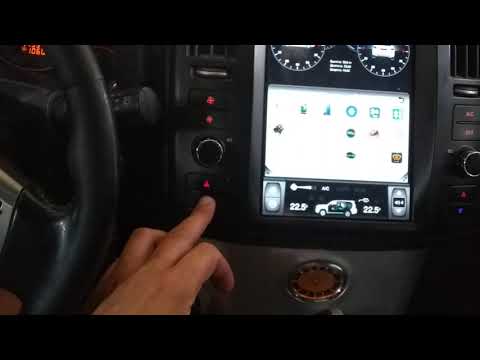 Видео: Infiniti FX35, FX45 Android автомагнитола Tesla Style