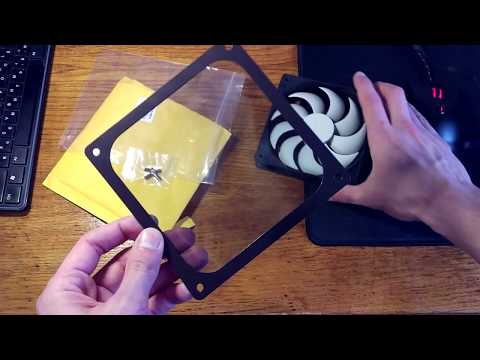 Видео: Магнитный пылевой фильтр аксессуары для ПК с Aliexpress