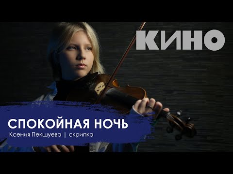 Видео: СПОКОЙНАЯ НОЧЬ | КАВЕР-ВЕРСИЯ (скрипка) | Ксения Пекшуева