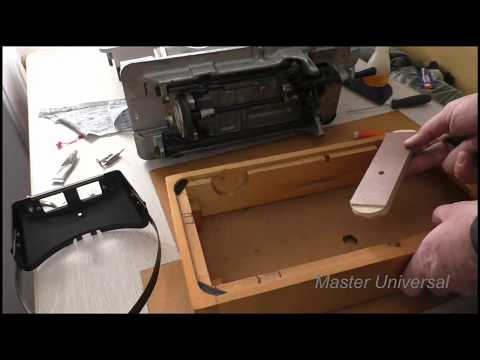 Видео: Подольская ручная швейная машина после ремонта. Тест. Видео № 517.