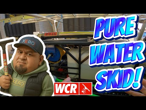 Видео: 12-вольтовый салазки для мытья окон с чистой водой #skidmarc