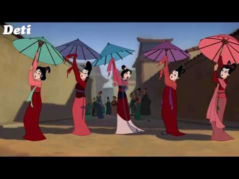 Видео: Всех нас ждет теперь почет - песня  из мультфильма Мулан