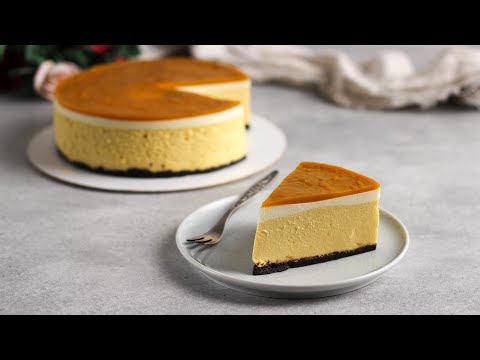 Видео: Муссовый Чизкейк БЕЗ ВЫПЕЧКИ/ Манго-Белый шоколад