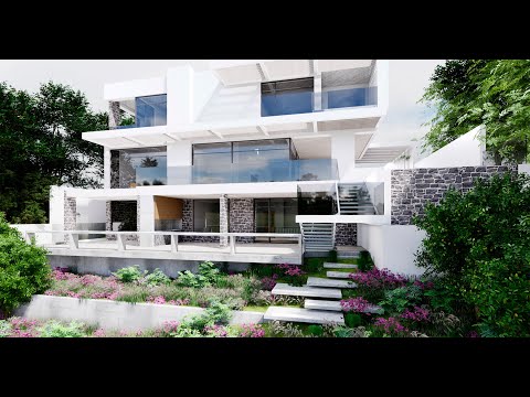 Видео: Визуализация в Архикад + D5 Render. Быстро и качественно.