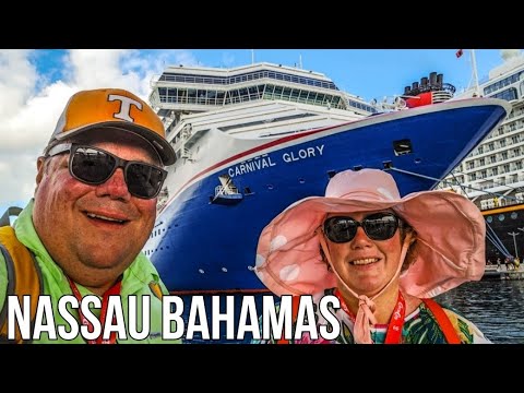 Видео: Carnival Glory Porting Nassau Bahamas / Шопинг и исследования / Танцы всю ночь напролёт / Пирс-бе...
