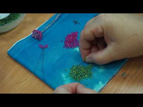 Видео: Багульник из бисера, мастер-класс