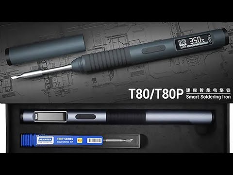 Видео: 100W USB-C Паяльник ALIENTEK T80P кушает сколько ты ему скажешь. Тонкая настройка потребления тока