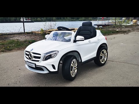 Видео: Купить оптом электромобиль Mercedes-Benz GLA R653 на toyland.ru