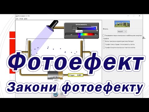 Видео: Фотоефект. Закони фотоефекту