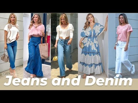 Видео: Новые джинсы и джинсовые образы октября 2025 года