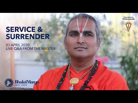 Видео: Служение и предание  | Live Q&A from The Master 03 April 2020