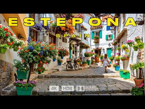 Видео: Эстепона, Испания 🇪🇸: Пешеходный Тур по Одному из Самых Красивых Городов Южной Испании 4K Ultra HD