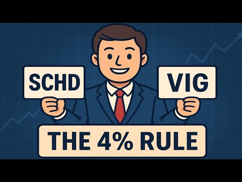 Видео: Как выйти на пенсию досрочно, получая дивиденды: правило 4% с SCHD и VIG