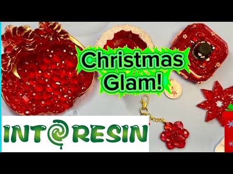Видео: #90 #IntoResin Molds / Рождественское оформление с помощью эпоксидной смолы и УФ-смолы!