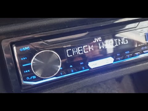 Видео: ошибка магнитолы. Miswiring check wiring then pwr on / recorder error. Miswiring check wiring then
