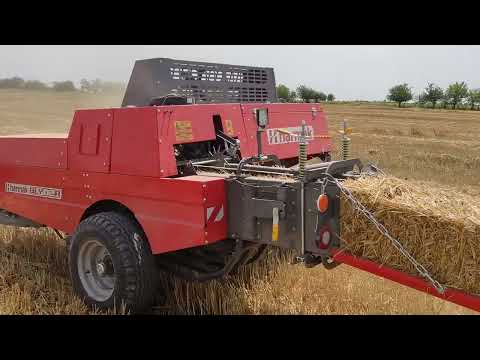 Видео: Пресс подборщик тюковый HARMAK BLY 02 R +79383462368 - FJB GROUP LLC