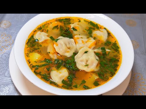 Видео: СУП с ПЕЛЬМЕНЯМИ ! Вкусный  , Быстрый за 20 Минут !!!