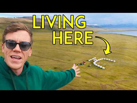 Видео: Ночевка в юрте в Кыргызстане