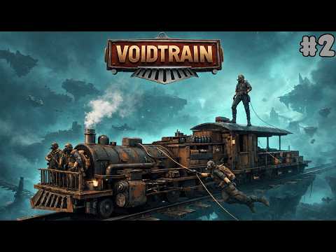 Видео: Паровозик который смог? | Void Train — Кооп прохождение 🚂 #2