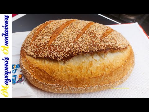 Видео: Готовьте хлеб без ожидания и замешивания. Хлеб, который делает тысячи людей