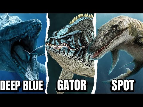 Видео: Объяснение трёх мозазавров из «Мира Юрского периода»