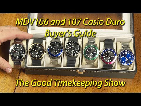 Видео: Руководство покупателя Casio Duro MDV106 и MDV107 2024 года