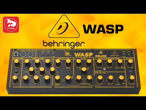 Видео: BEHRINGER WASP DELUXE - гибридный синтезатор родом из 70-х