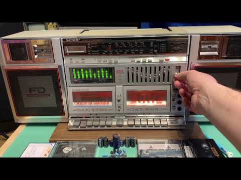 Видео: Sharp WF-939. Скорость, детонация, звучание.