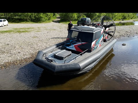 Видео: 07.06.2024 испытание аэролодки с поддувом