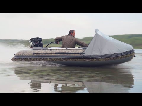 Видео: Тестируем бюджетный лодочный мотор болотоход See Pro, по мелководью и зарослям на лодках Fish Hunter