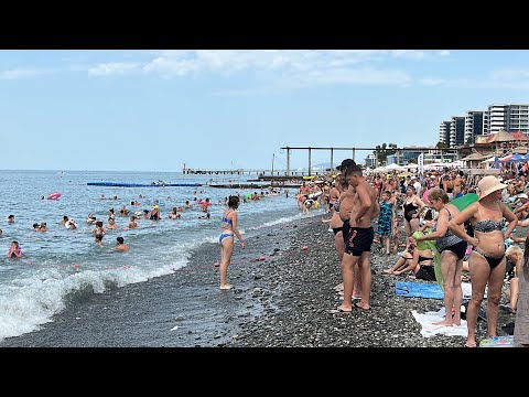 Видео: АДЛЕР / Пляж 🏝️ Огонёк/ Чайка / Мандарин 🍊 Мест Нет