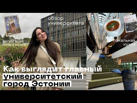 Видео: Как выглядит Тарту, когда студенты ещё не приехали