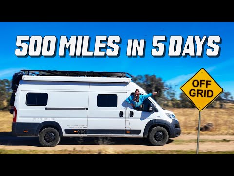 Видео: Мы проехали 500 миль за 5 дней, ночуя только в бесплатных кемпингах (Vanlife Challenge)