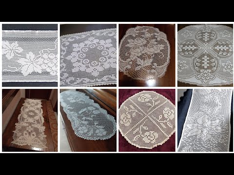 Видео: Модели кружевных дорожек DOWRY. Самые популярные кружевные чехлы для журнальных столиков.