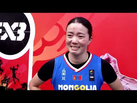 Видео: 🇲🇳Б.Ариунцэцэгийн FIBA 3x3 ДАШТ-ий 🏆 финалд шалгарсныхаа дараа өгсөн ярилцлага!👏