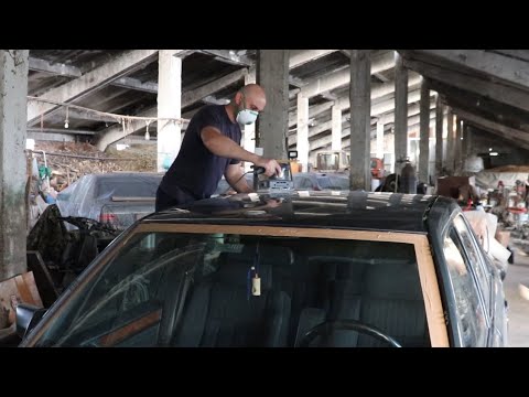 Видео: Подготовка на тавана на зелената W124-ка!