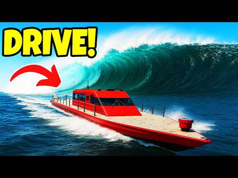 Видео: Тестирование: какой охотник за цунами ЛУЧШЕ ВСЕГО переживет цунами! (Stormworks)