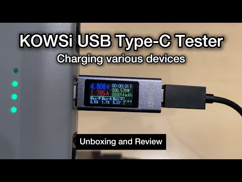 Видео: Тестер KOWSi USB Type-C — распаковка и обзор