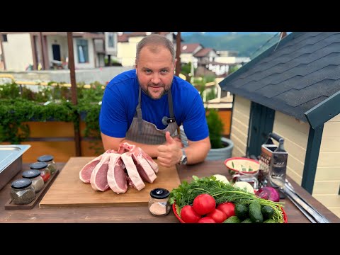 Видео: АРМЯНСКИЙ ШАШЛЫК ХОРОВАЦ / ЧАЛАГАЧ ИЗ СВИНОЙ КОРЕЙКИ