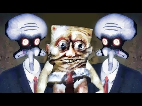 Видео: Spongebob Horror - СЛИШКОМ СТРАШНО - Игра - Хоррор - Прохождение - Концовка