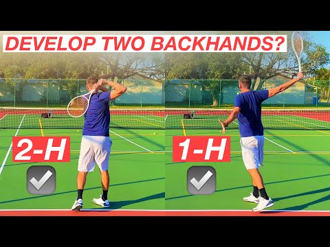 Видео: Можно ли играть двумя бэкхендами (одноручным и двуручным)?