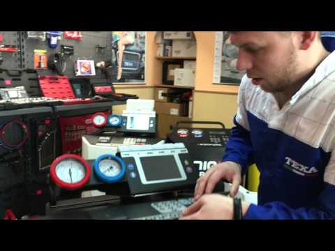 Видео: Видеобзор установки для заправки кондиционеров TEXA Konfort 760R