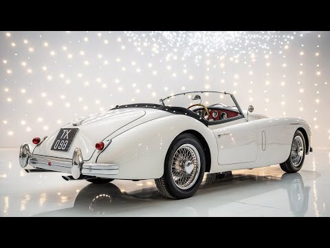 Видео: "1958 Jaguar XK120: легендарный спорткар, покоривший мир скоростью и стилем!"